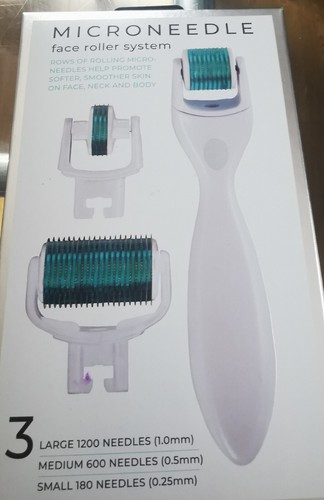 Microneedling face roller - face,